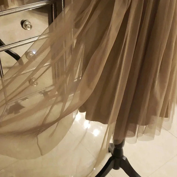 𝅺BADGLEY mischka cocktails dress size 6 - Picture 5 of 5